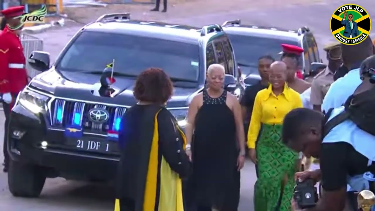 Heads of State Arrivals: Jamaica's 63rd Independence Grand Gala 2025
