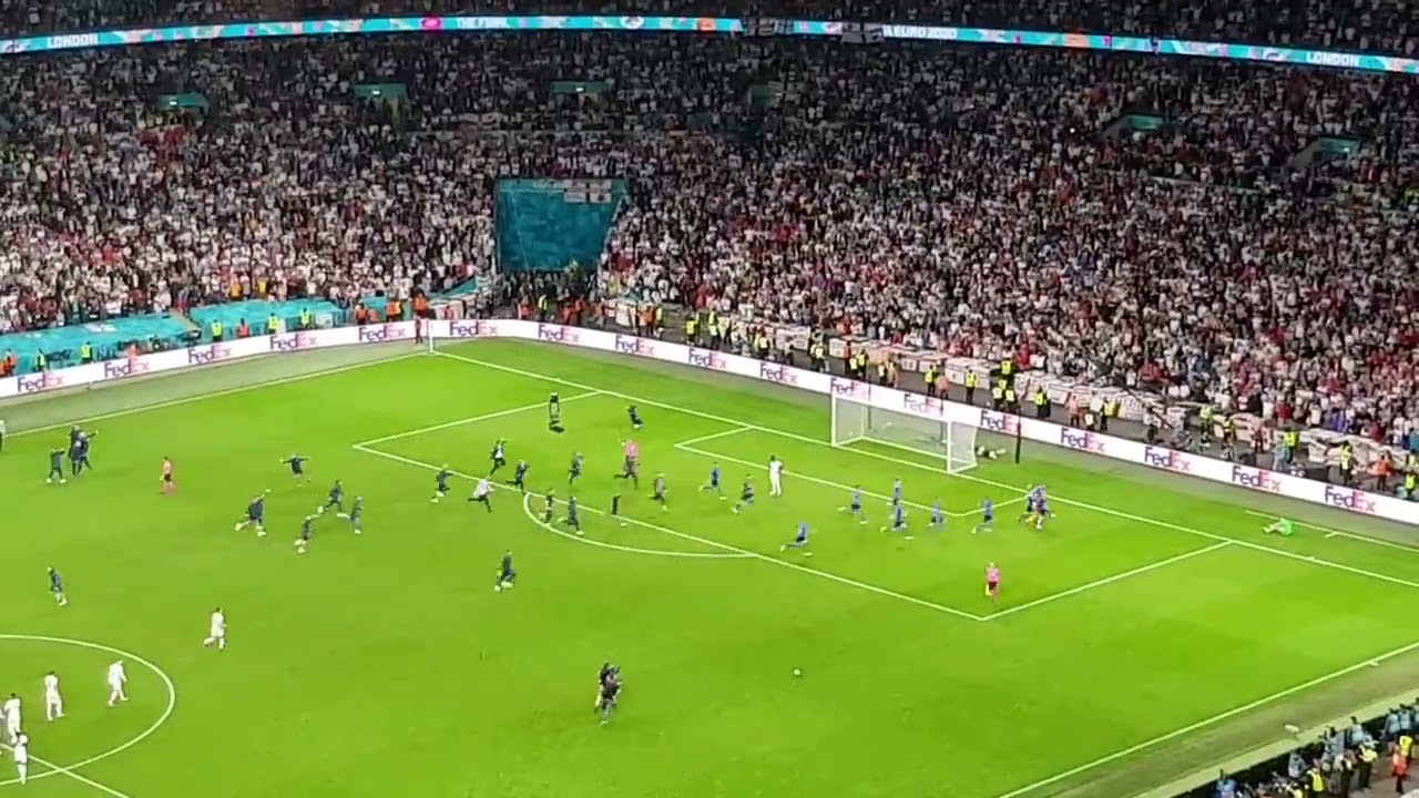 Euro 2020, Wembley Italia - Inghilterra, l'ultimo rigore e la festa dei tifosi italiani