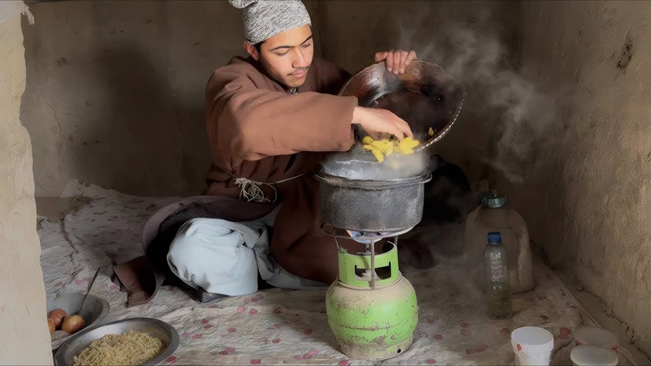 Traditional Village-Style Pasta Cooking | Village Cooking Life 🍝