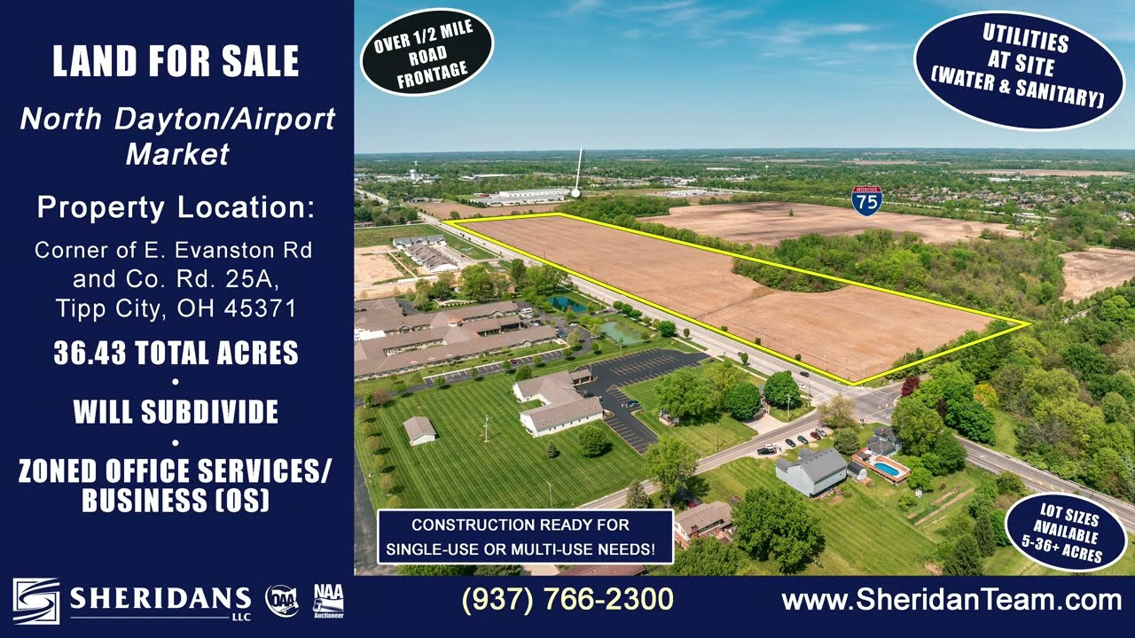 36 Acres S County Road #25A Tipp City, OH 45371