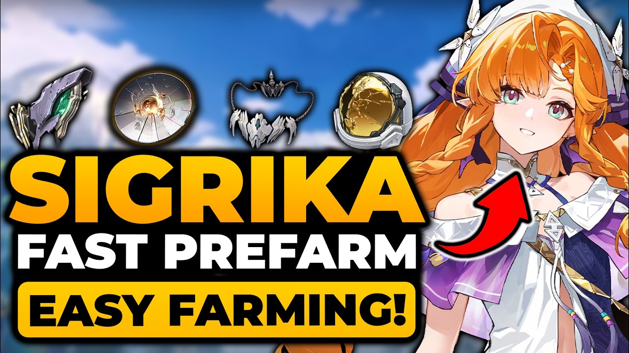 Sigrika Prefarm (ULTIMATE GUIDE) FAST FARM All Materials | Sigrika WUWA, WUWA Sigrika, Sigrika, WUWA