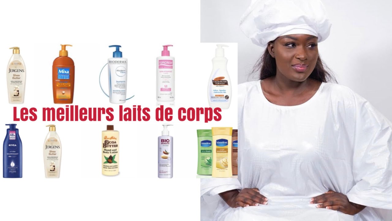 Les meilleurs laits de corps pour joli teint naturel marron m&eacute;tisse / teint noir