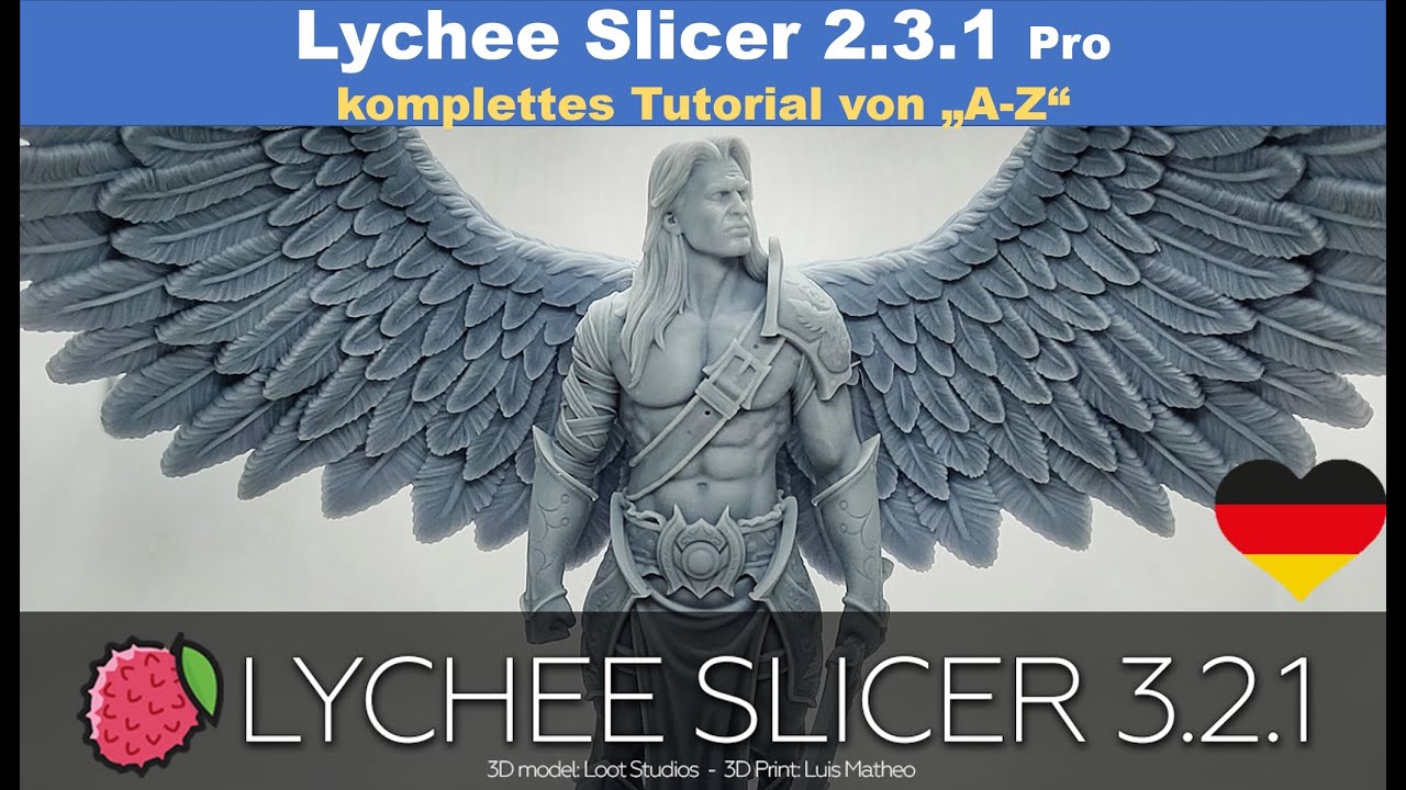 Lychee Slicer Tutorial von A bis Z Deutsch