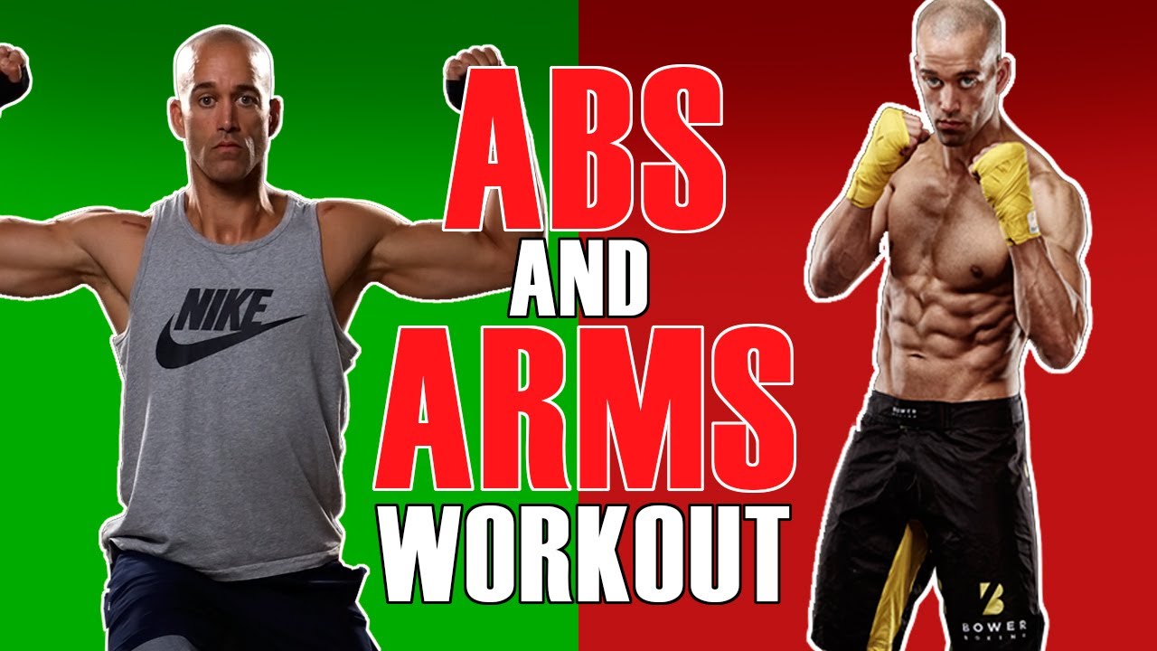 20 Min Abs Workout and Arms Workout with Dumbbells