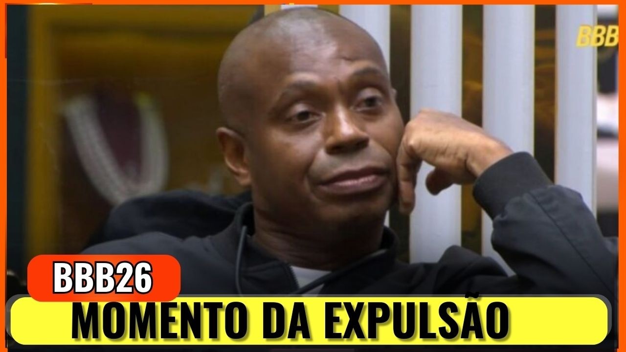 BBB26 - MOMENTO DA EXPULSÃO DO EDILSON CHAMADO NO CONFESSIONÁRIO