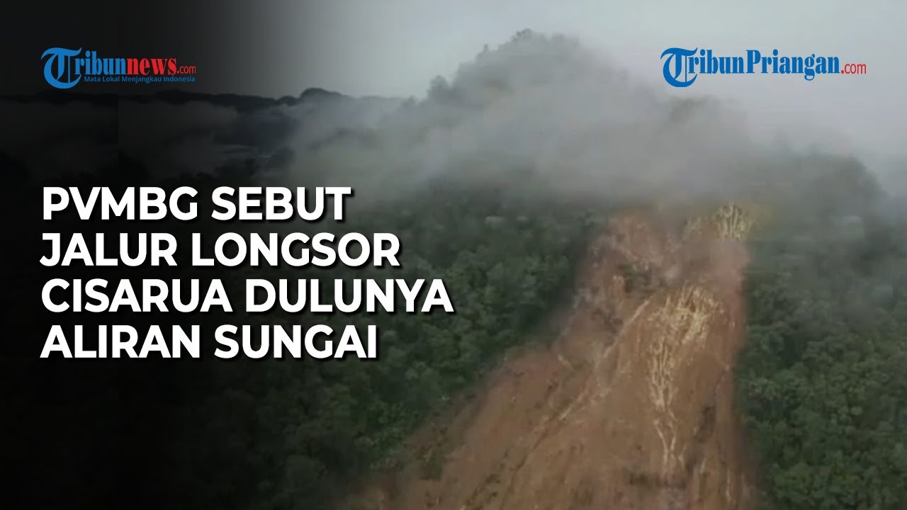 FAKTA BARU: PVMBG Sebut Jalur Longsor Cisarua Dulunya Aliran Sungai