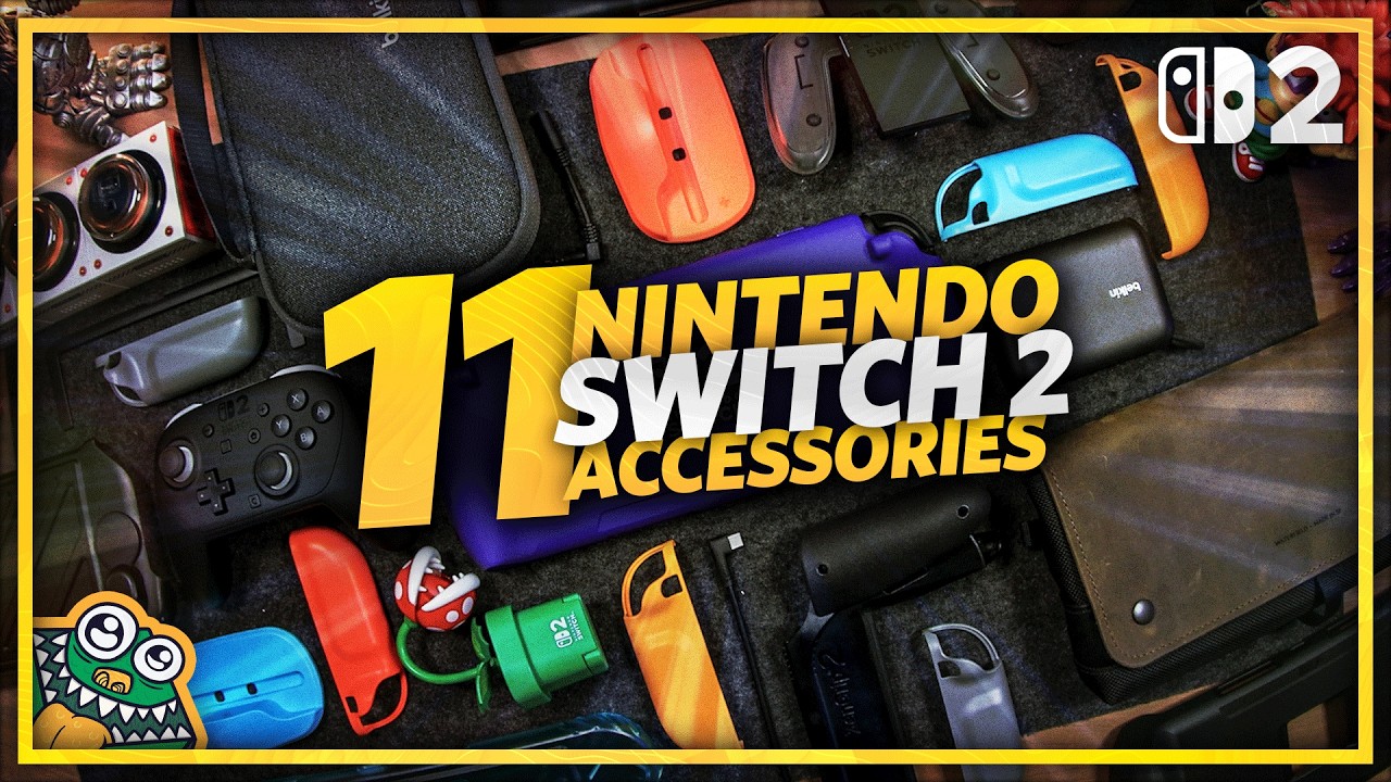 11 Nintendo Switch 2 Accessories - HAULED NS2 Ep.01 - List and Overview + GIVEAWAY!