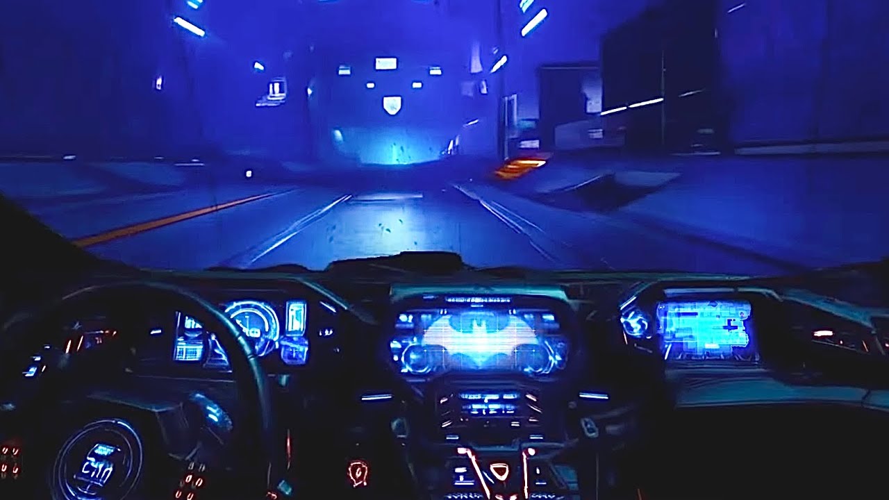 Fall Asleep While Batman Drives The Batmobile | Batmobile Ambience and Radio Comms