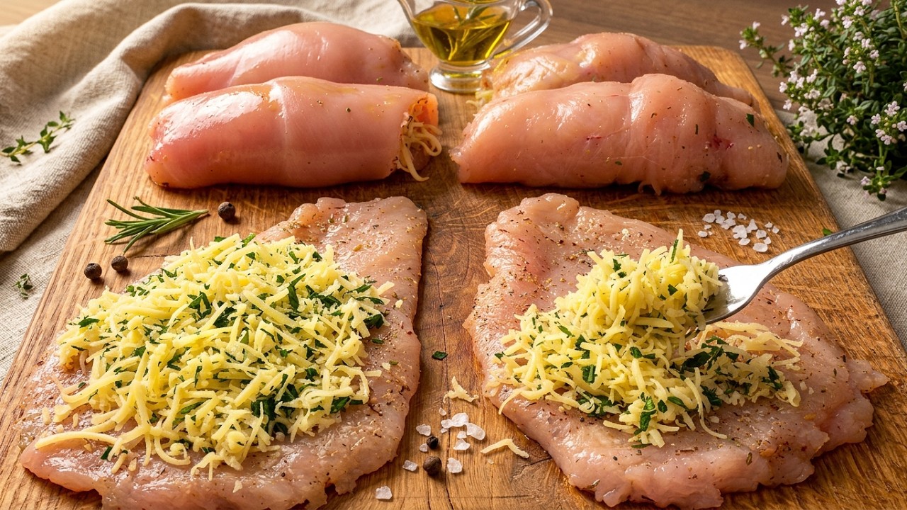 Jeder sucht dieses Rezept für Hähnchenrouladen! Einfach und lecker! ASMR
