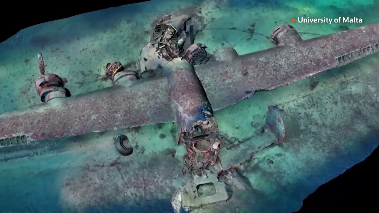 American WW2 airman's remains recovered off Malta