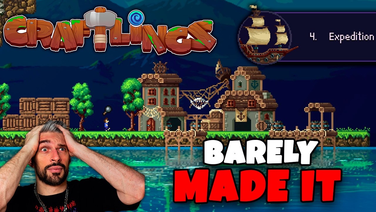 I got WORST World Completion Time in Map 4: Expedition // Craftlings