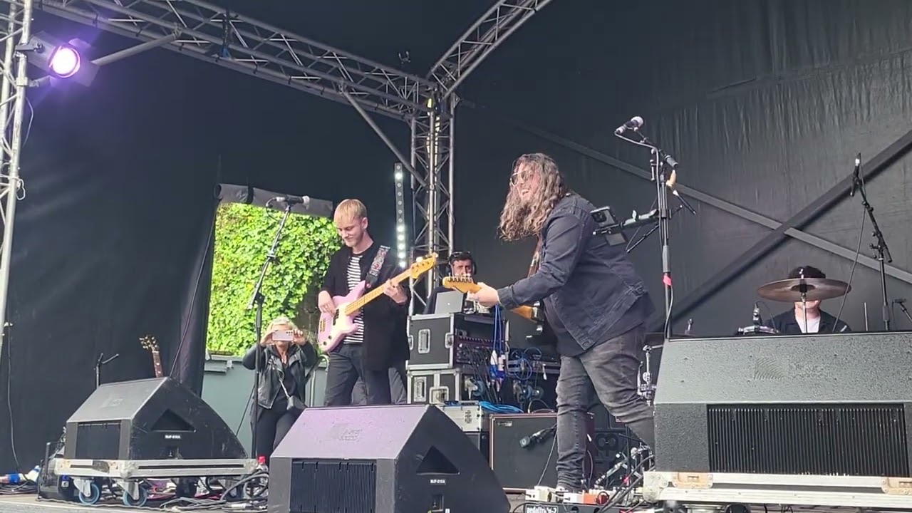 The Adrian Pryor Band lit up Ballyshannon