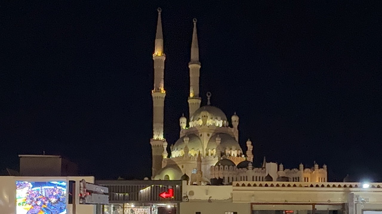 Sharm el Sheikh Beautiful Azan |  Al Sahaba Mosque Old Market (Old Town) Ramadan 2026 | Egypt