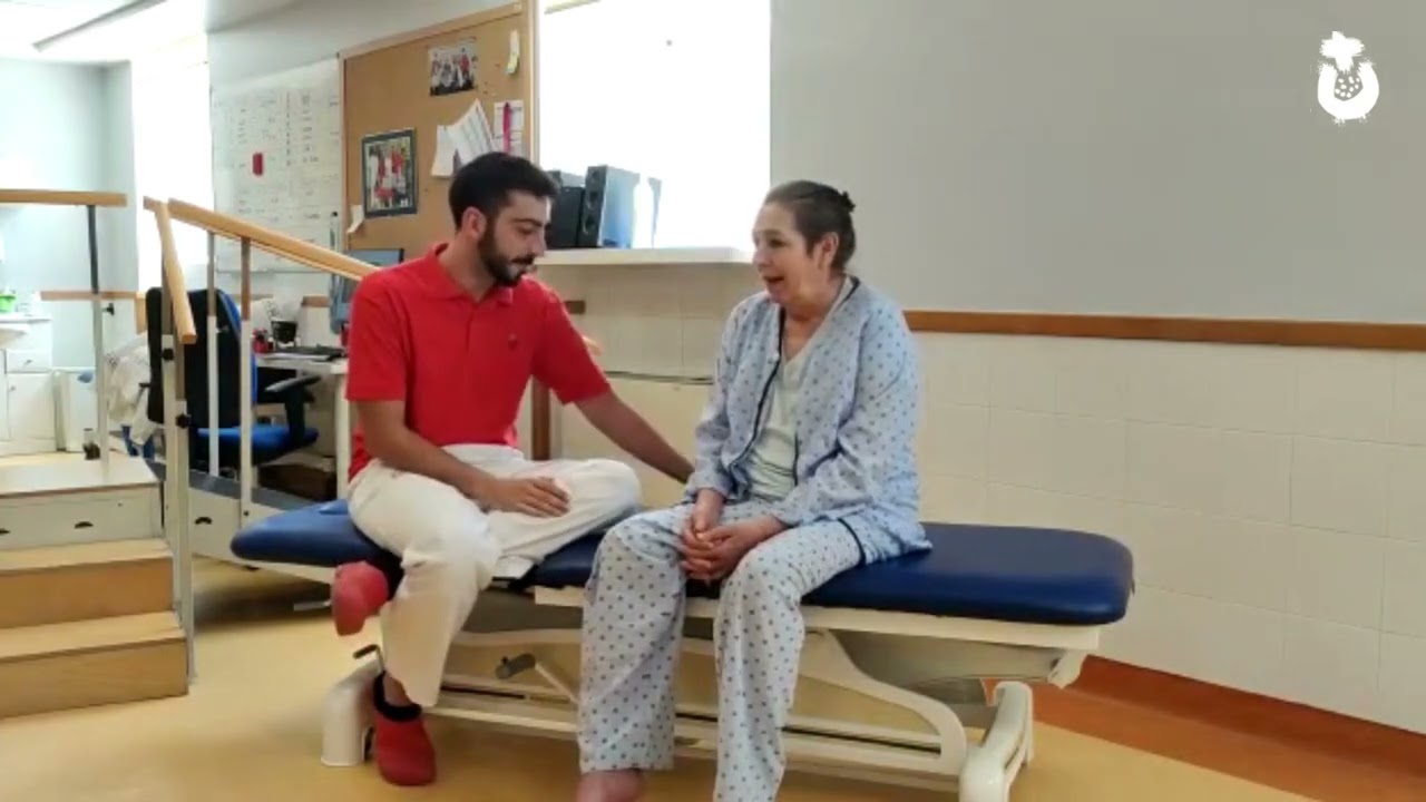 Amparo nos cuenta su experiencia de rehabilitación en el Hospital Fundación San José