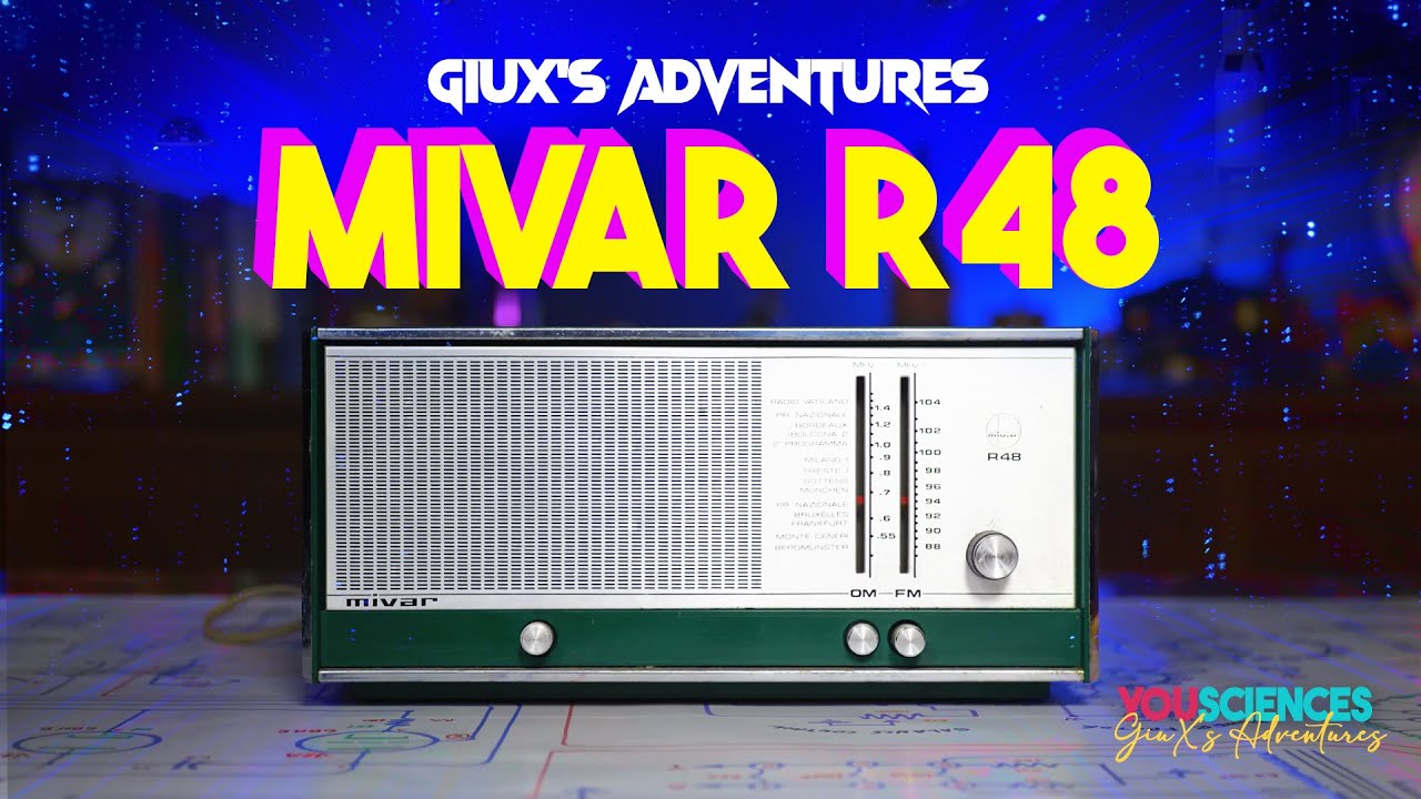 MIVAR R48 (Una Fantastica Radio Supereterodina) OM/FM 1970 - 