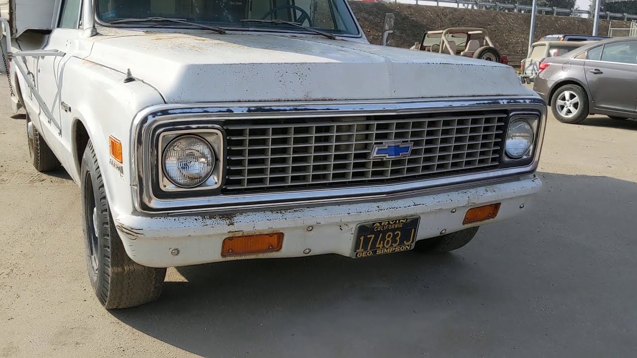 Unbelievable Barn Find 1971 Chevy C20 with Vintage Camper in storage 40 years in California