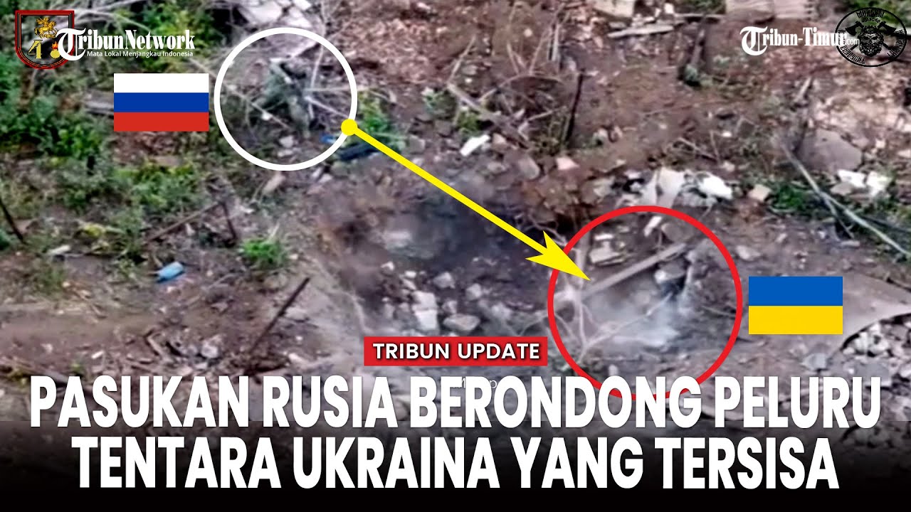 Serangan Presisi Tim Kecil Rusia, Granat Dijatuhkan dari Drone, Pos Pertahanan Ukraina Dihantam