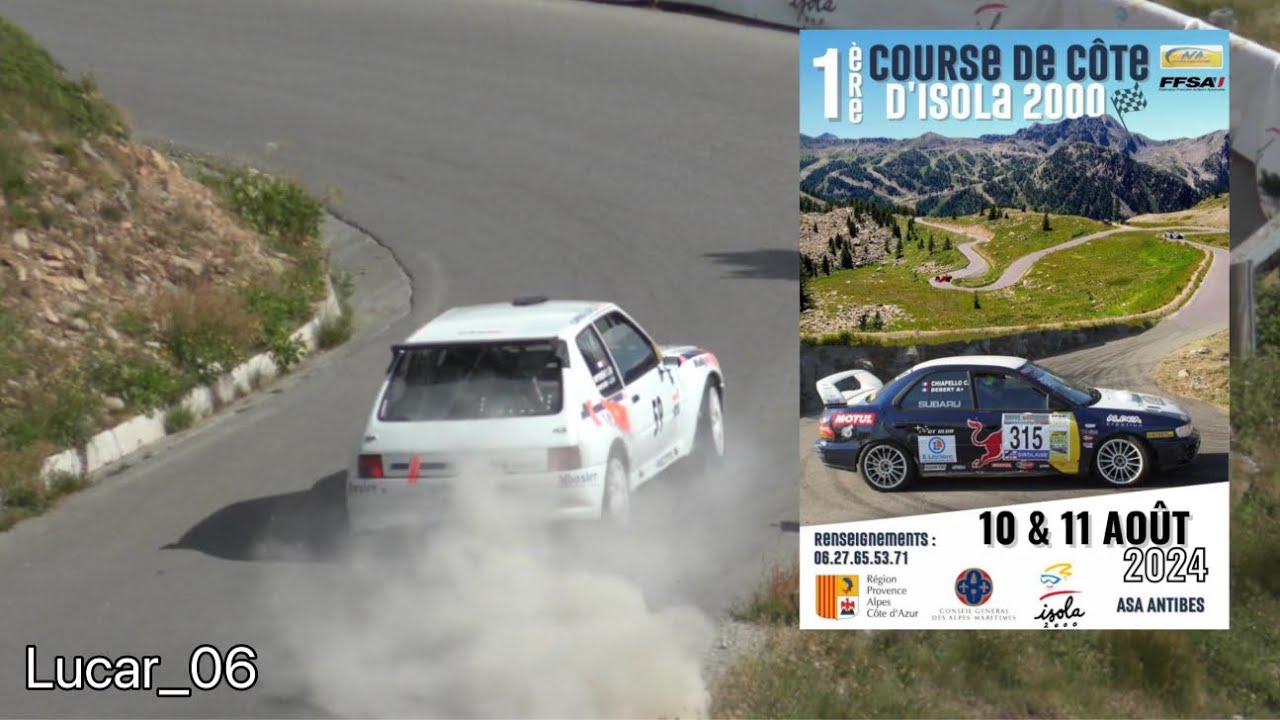 1ère Course de Côte Isola 2000