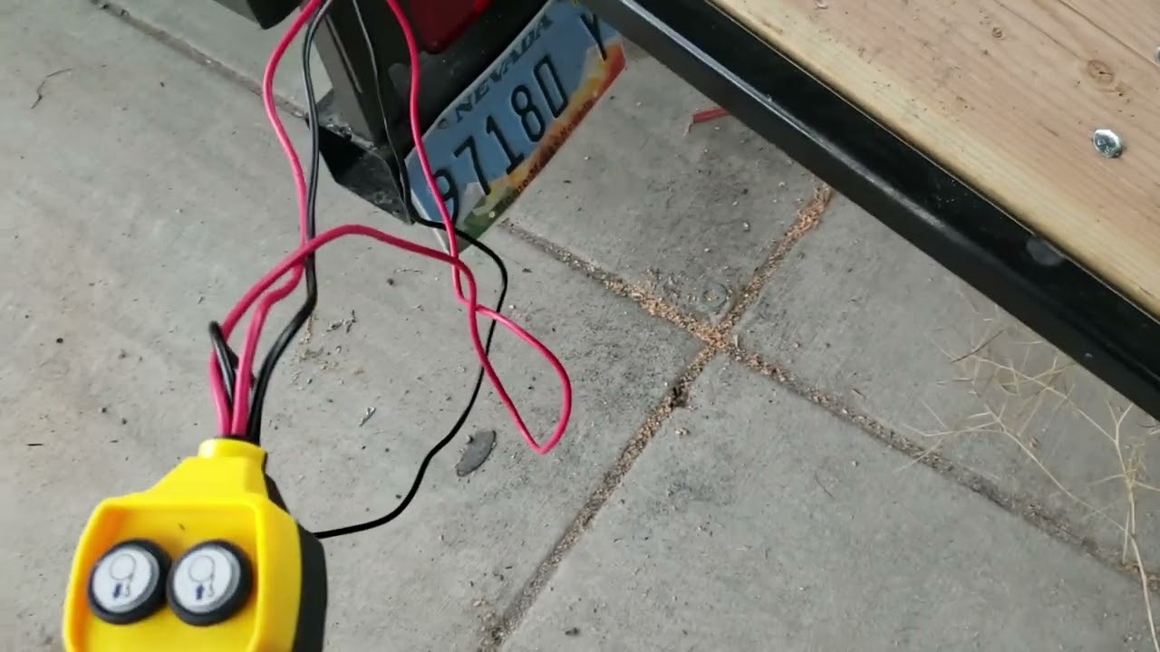 Badlands 2000 winch made by Harbor Freight tools