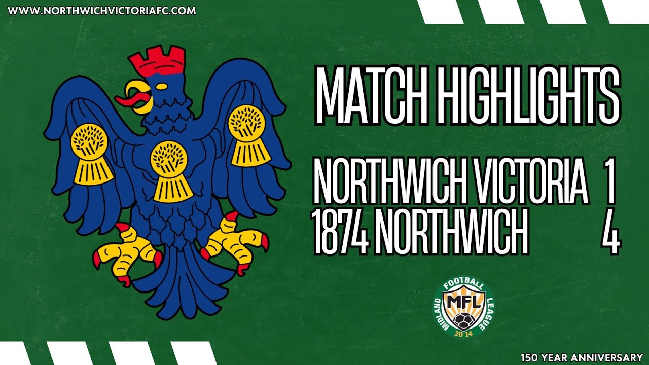 Northwich Vics v 1874 Northwich - Midland League - 26-8-24