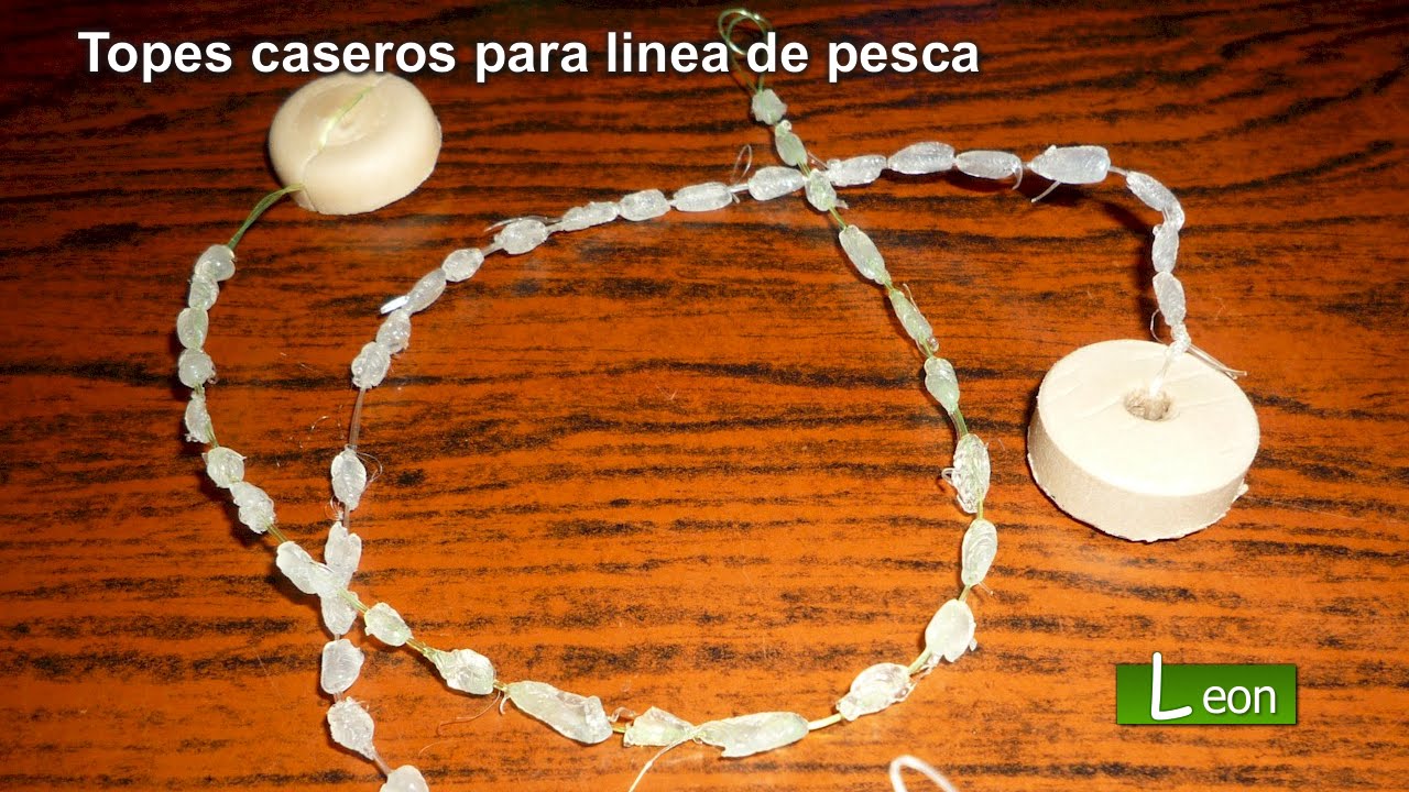 Topes caseros para linea de pesca 🐟 Topes de silicona para bajos de línea