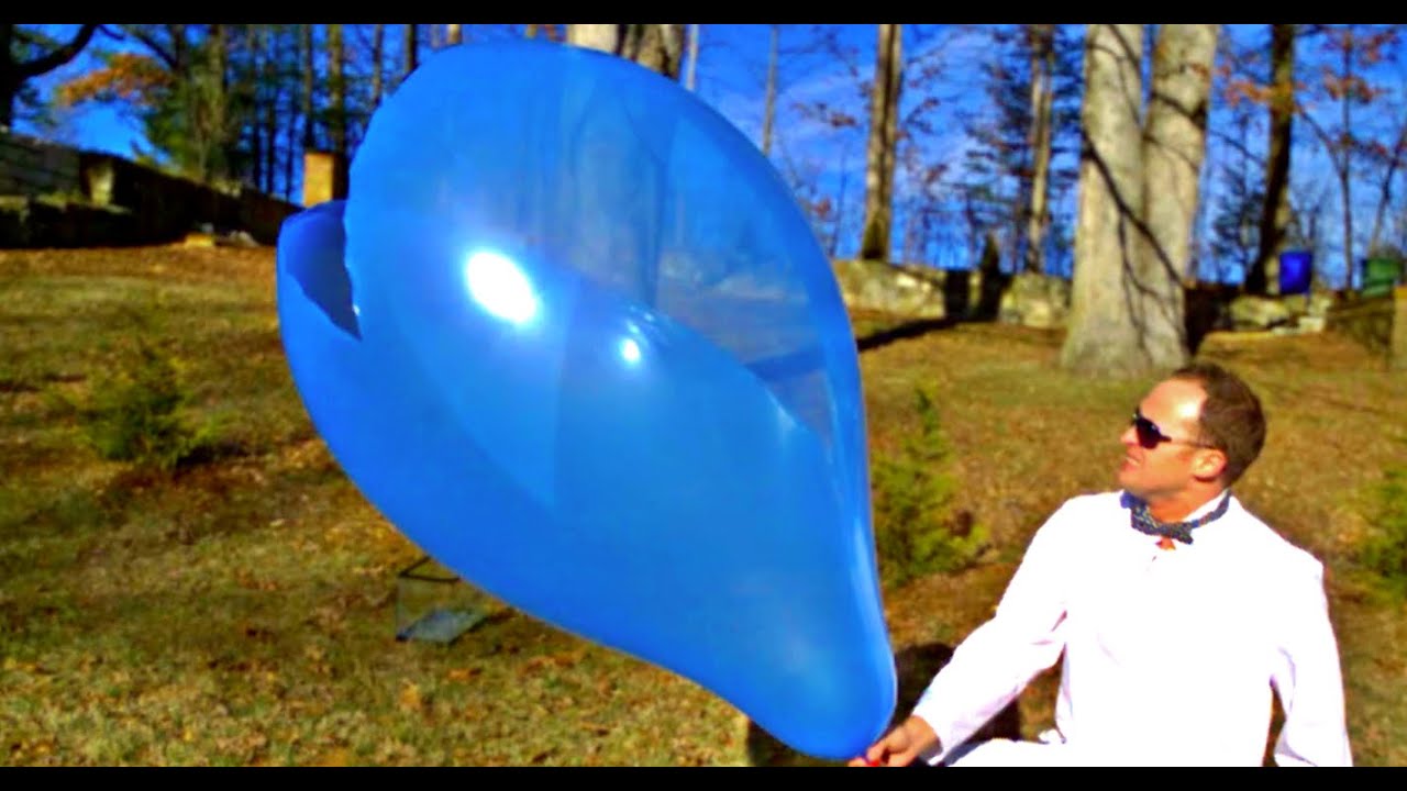 EPIC SLOW MO COMPILATION (Giant Balloons, Giant Poppers, Firecrackers, Explosions) - Slow Mo Lab