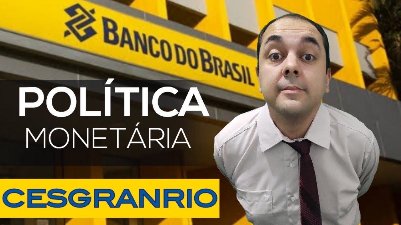 Moeda e política monetária I CONHECIMENTOS BANCARIOS I CONCURSO BANCO DO BRASIL 2025 I BB2025