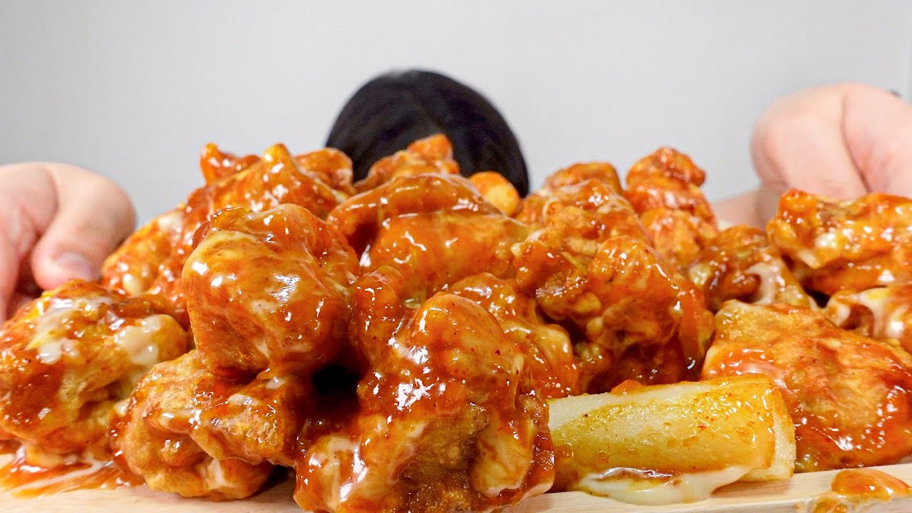 처갓집 슈프림 순살 양념치킨  먹방