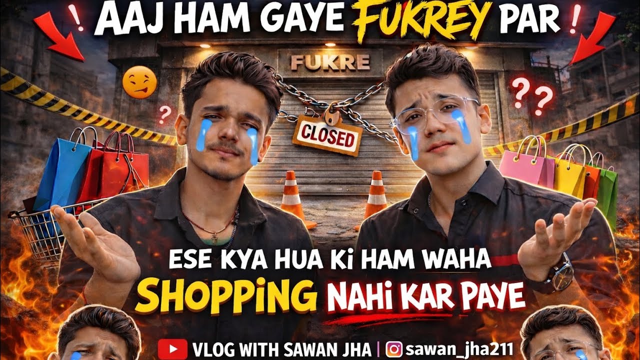 Fukrey Shop Gaye The Shopping Karne… Par Ho Gaya Bada Shock! 😭 । #searchengineoptimisation#viralvlog