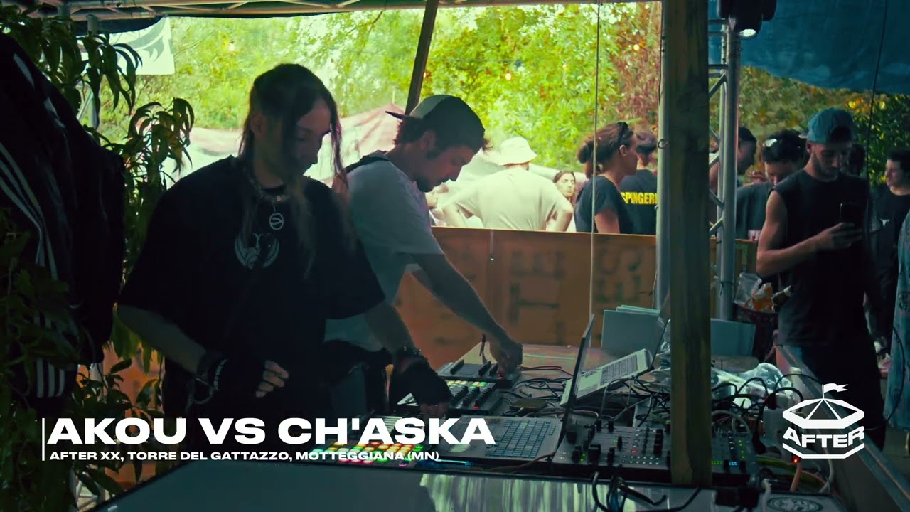 AKOU VS CH'ASKA, Live Set AFTER Gattazzo XX, Live Torre del Gattazzo Motteggiana, 08/09/2024