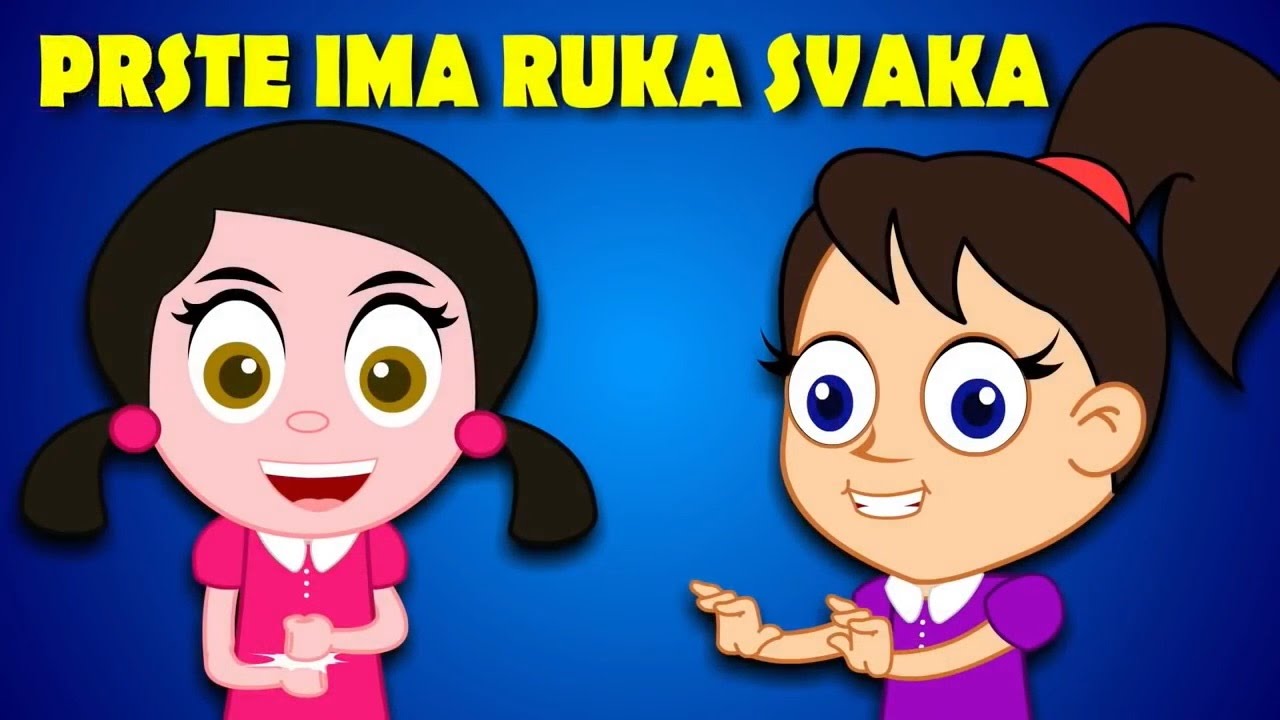 Pjesmice za razvoj motorike | Prste ima ruka svaka i druge