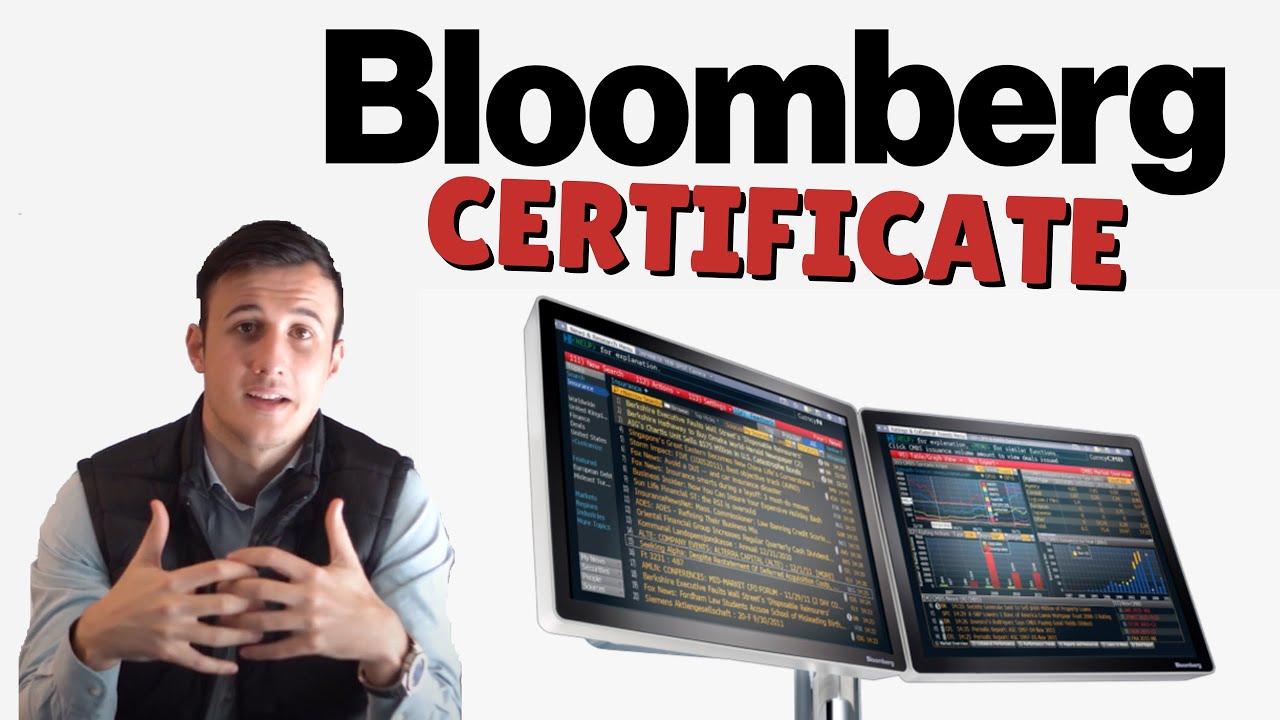 🖥️ ¿QUIERES CONSEGUIR tu CERTIFICADO de BLOOMBERG TERMINAL? AQUÍ te EXPLICO CÓMO!!