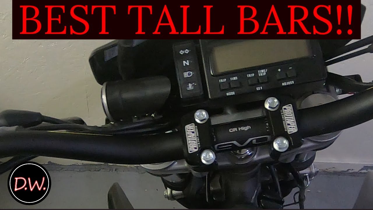 Pro Taper Bars And Ignition Relocation Suzuki DRZ 400s