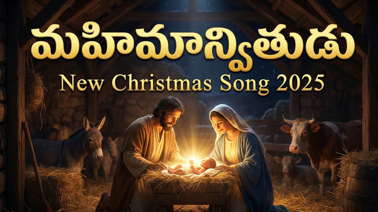 మహిమాన్వితుడు (క్రీస్తు) జన్మించెను | Mahimanvithudu | Telugu Christmas Songs 2025 | Christmas Song