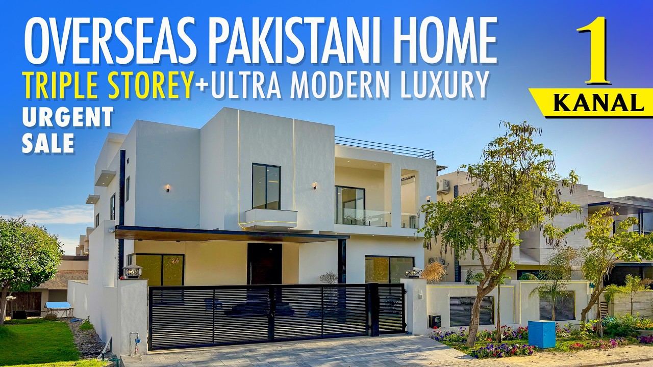 Split Design 1 Kanal Triple Storey Amazing House with Basement for Sale in Dha Islamabad | 6 Bdr