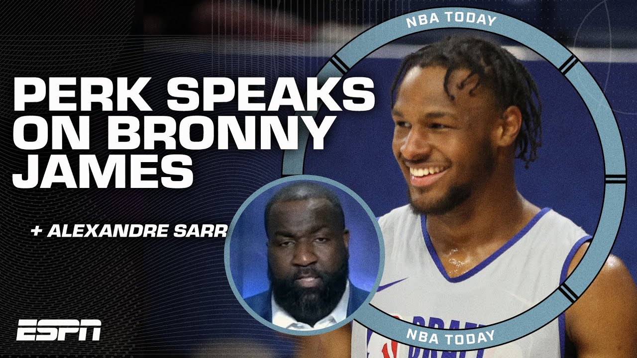 'Bronny just needs an opportunity' - Kendrick Perkins thinks James will be drafted after 43rd pick 👀