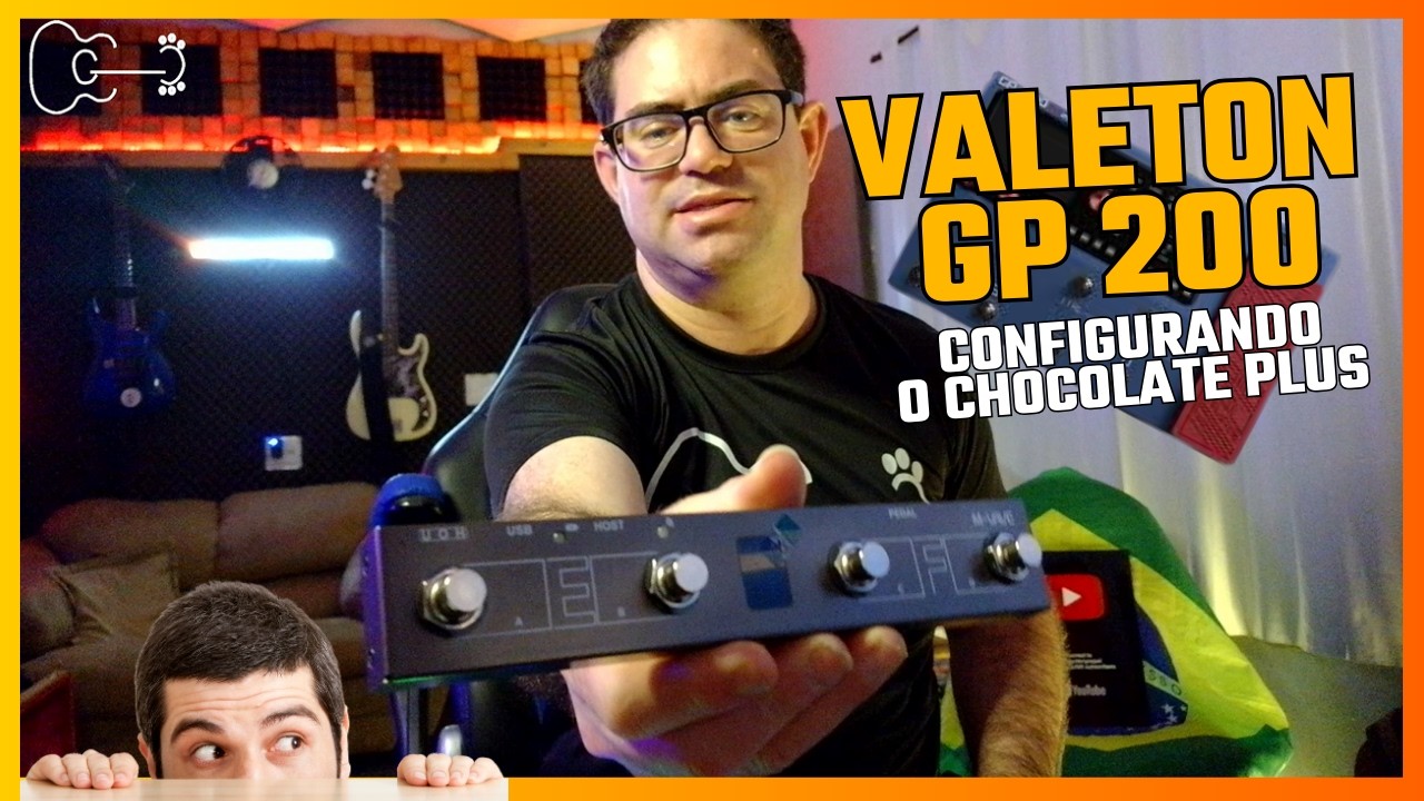 VALETON GP 200 - CONFIGURANDO O CHOCOLATE PLUS