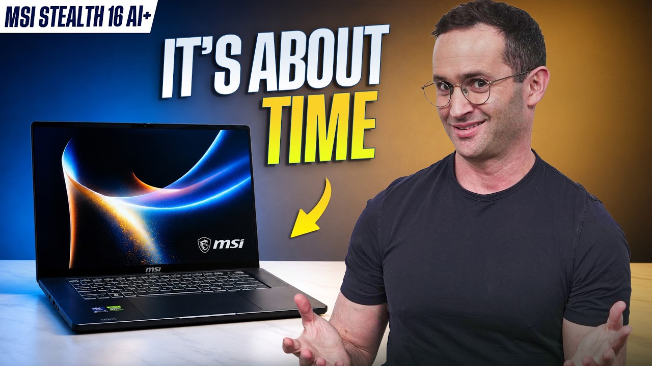 MSI Finally Made a Great Laptop
