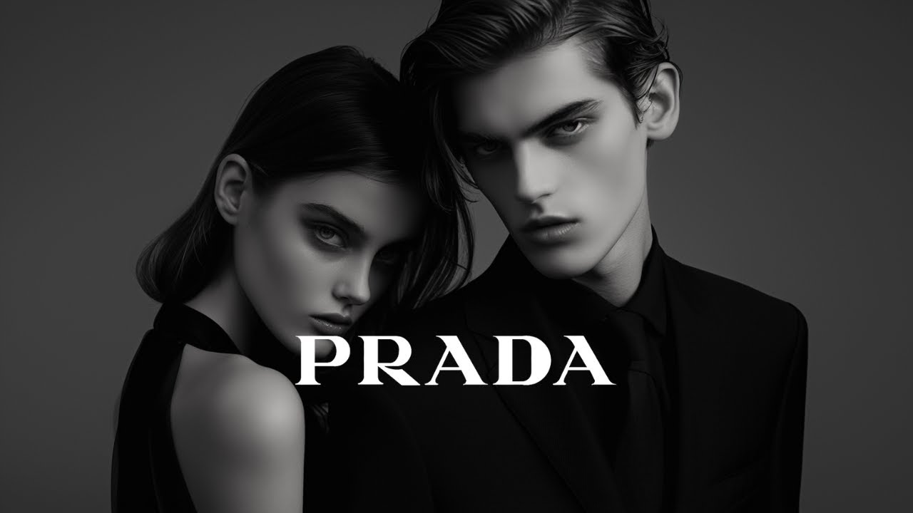 PRADA Monochrome: Deep House BGM for Timeless Focus & Sophisticated Calm 🖤🤍