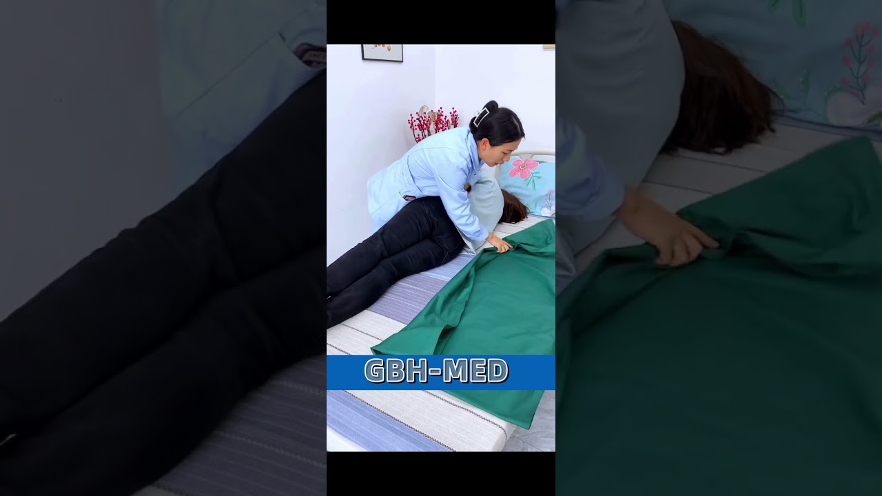Elderly Slide Sheet: One person easily take care of the elderly #transfer #longtermcare #bedridden