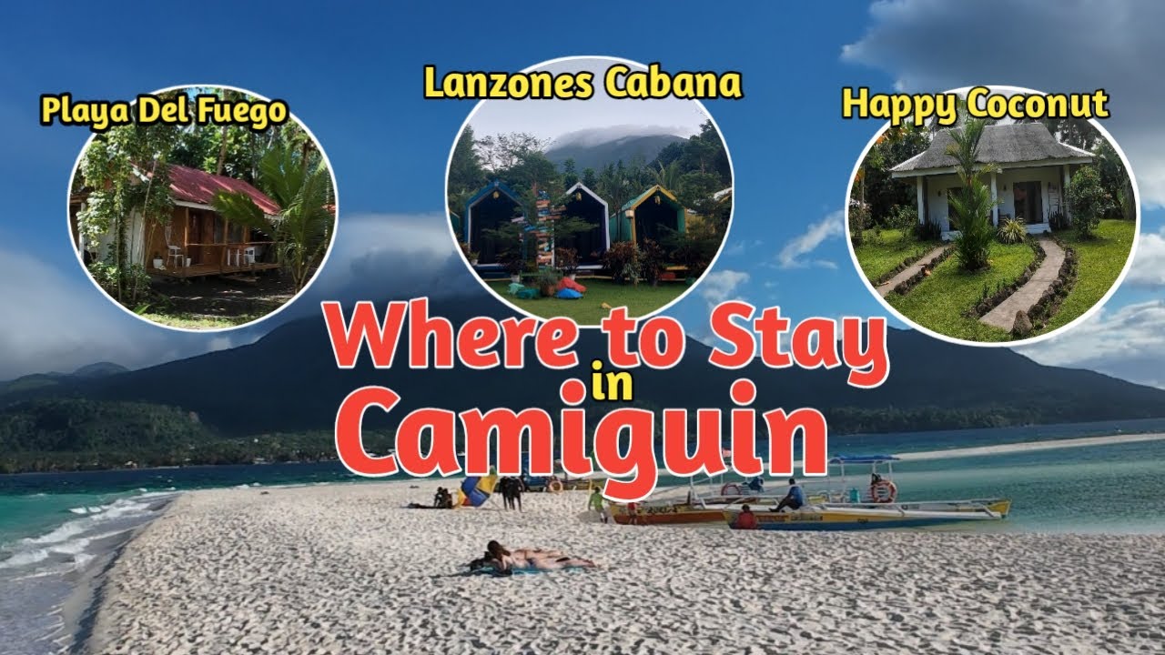 Where to stay in Camiguin Island | Playa Del Fuego | Lanzones Cabana | Happy Coconut