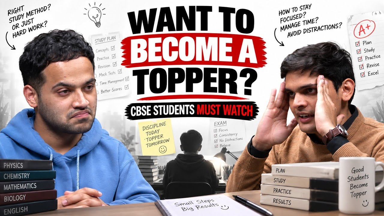 How You Can Become Topper In Any Exam | Raj Shamani 