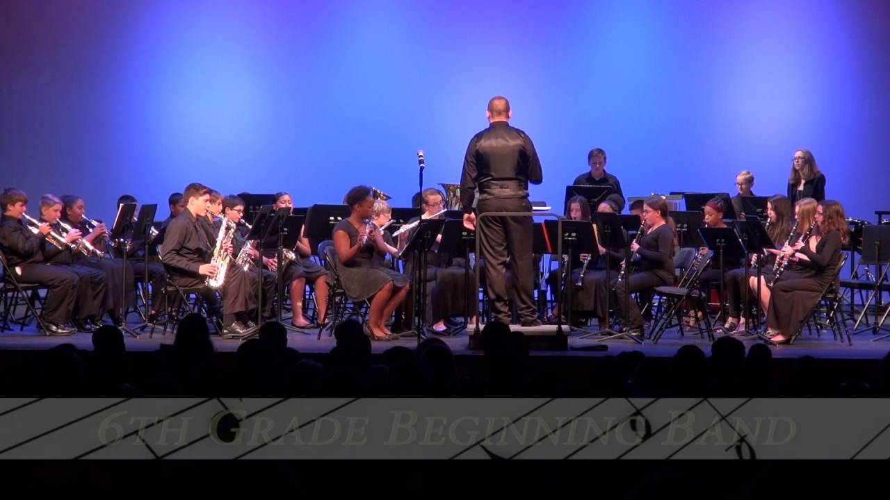 North Garner Middle School Band Performance