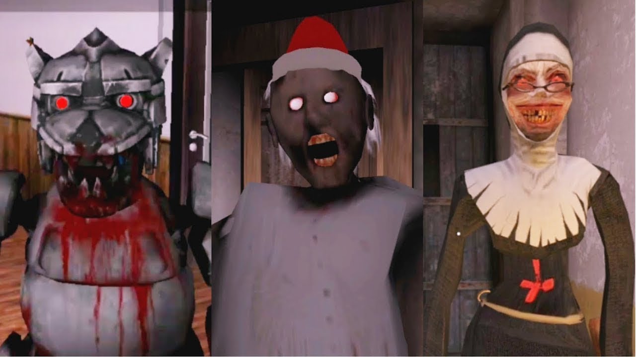 New Horror GamePlay #158: Granny, Evil Nun 2, Piggy, Siren Head