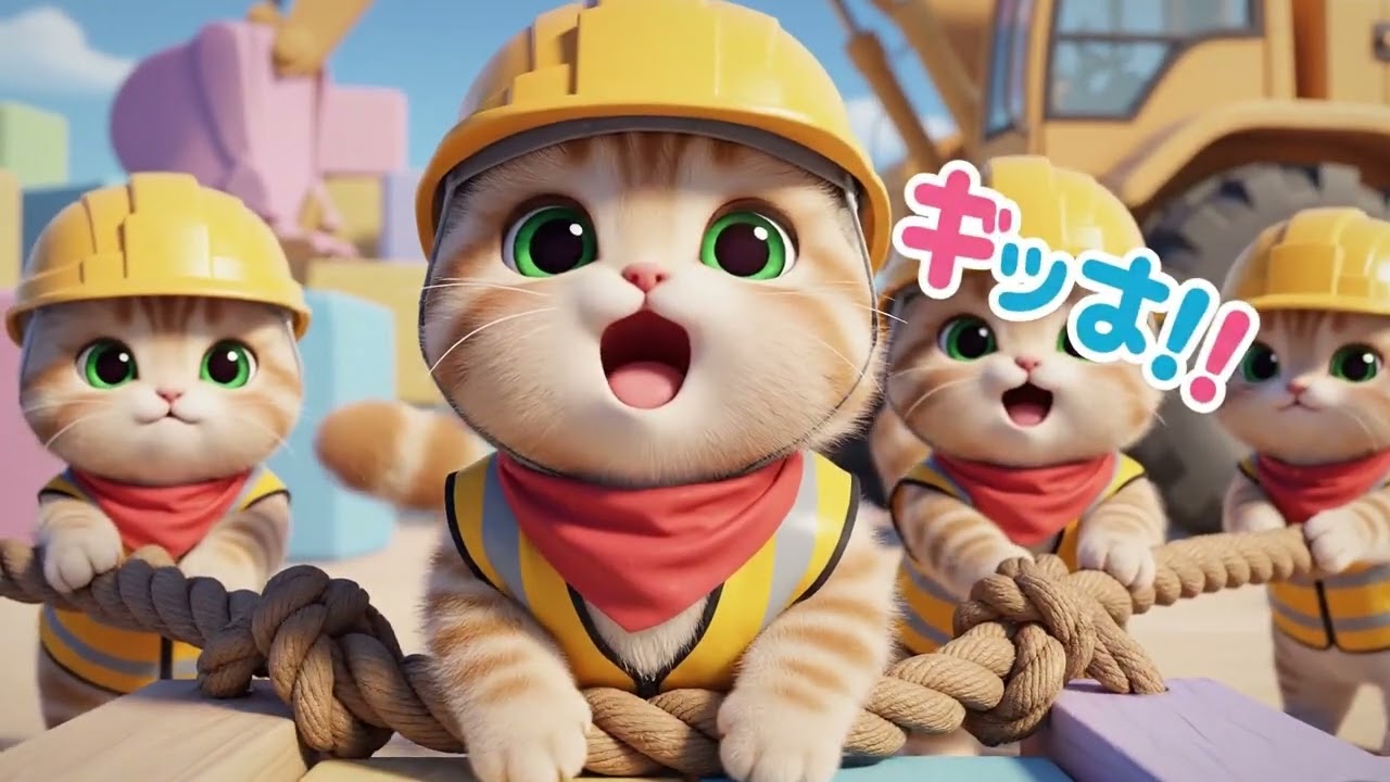 なぜ工事現場に？ねこAIの一日が思っていたのと違いすぎた…