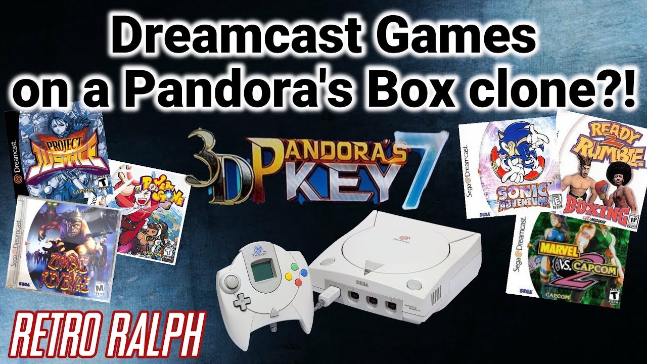 Run Dreamcast Games on a Pandora's Box clone?!?!