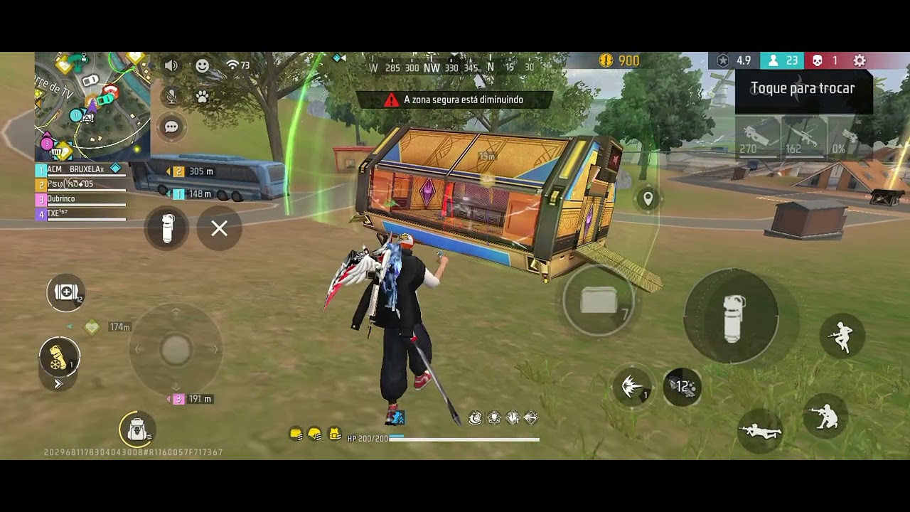 Olha esse ful gás que eu fiz sou rush ainda 🔥🔥