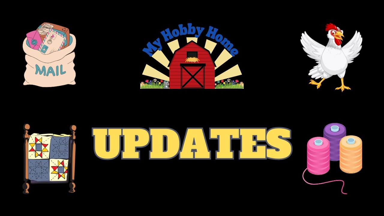 UPDATES WITH ANOTHER FINISH AND A LITTLE HAPPY MAIL - PLUS A SURPRISE