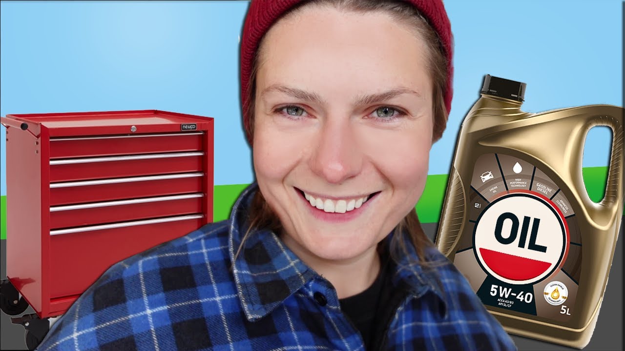 Her FIRST Oil Change! Fiat Doblo Micro Camper