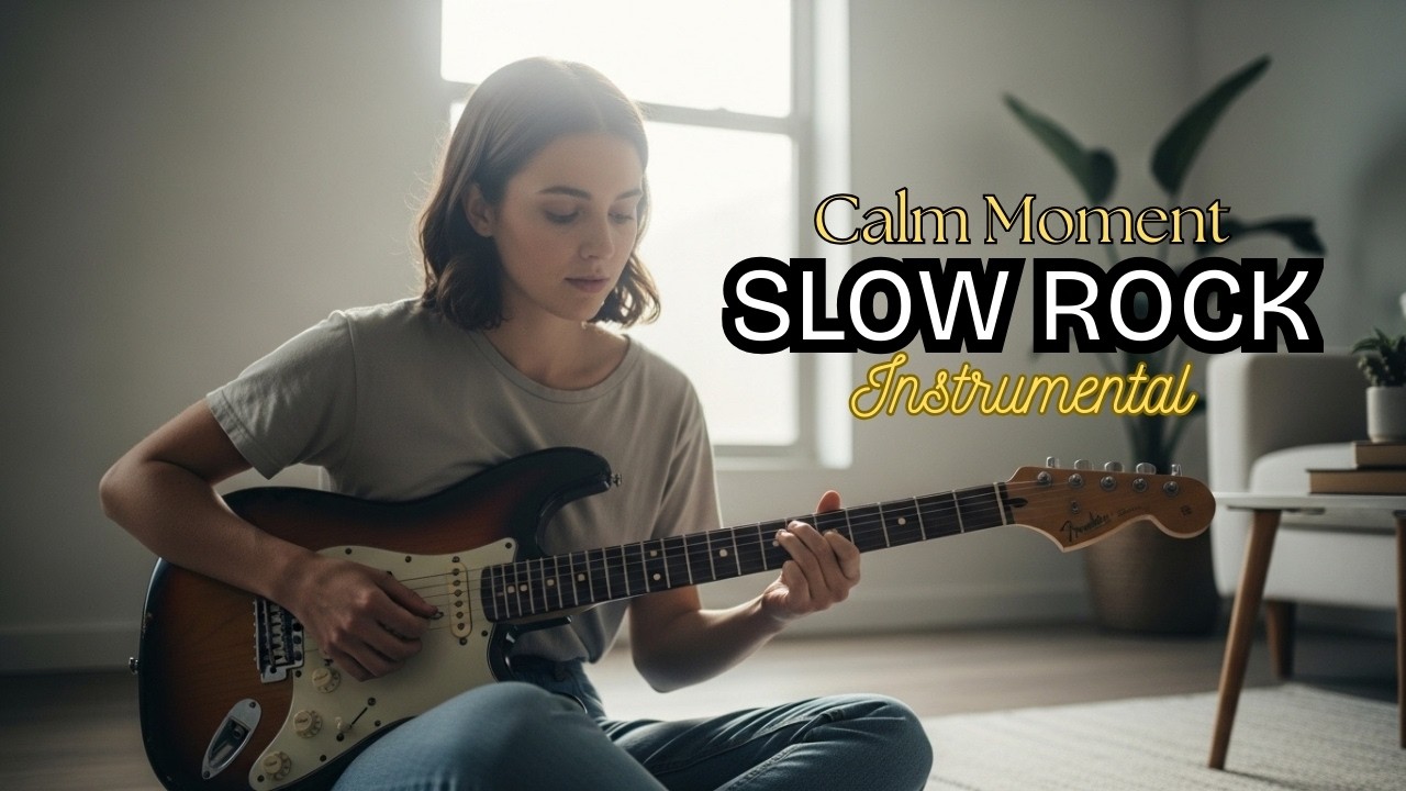 Romantic Slow Rock Instrumental for Calm Moments Between Busy Days